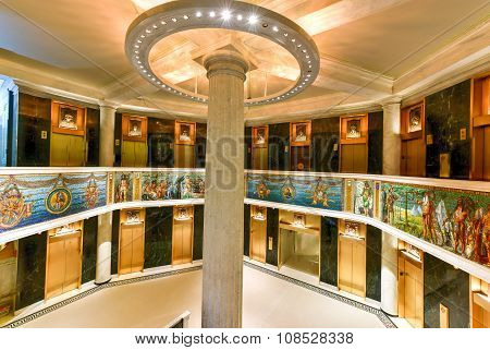 Marquette Building Mosaics - Chicago