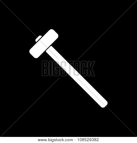 The sledgehammer icon. Sledgehammer symbol.