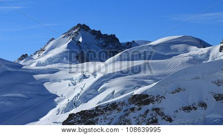 Mt Gletscherhorn, View From The Jungfraujoch
