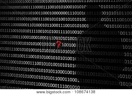 Anonymous Hacker Without Face And Question Mark