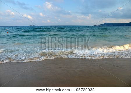 South China Sea Beach, Hainan; Sanya, Yalong Bay, May 2011