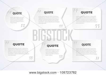 Timeless wisdom quotes icons set