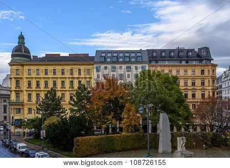 Albertina museum square, Vienna