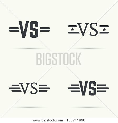 Versus sign vecctor