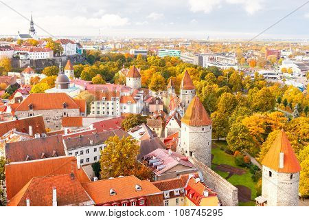 Tallinn. Estonia. Old city.