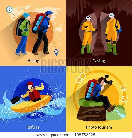Tourism Icons Set