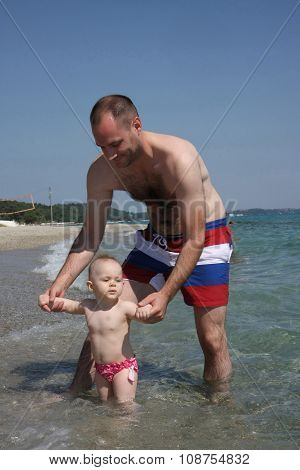 First Steps In The Sea