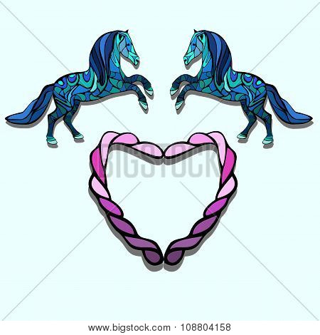 Horse And Heart