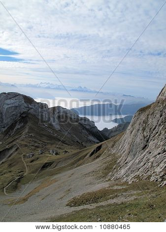 Blick von den Pilatus