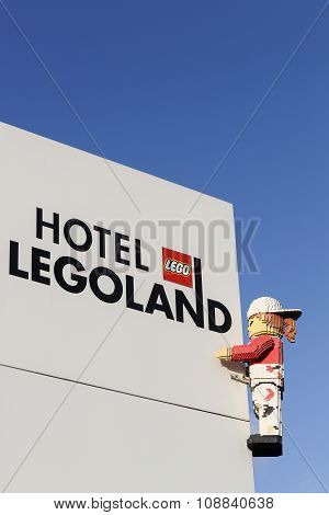 Legoland hotel in Billund, Denmark