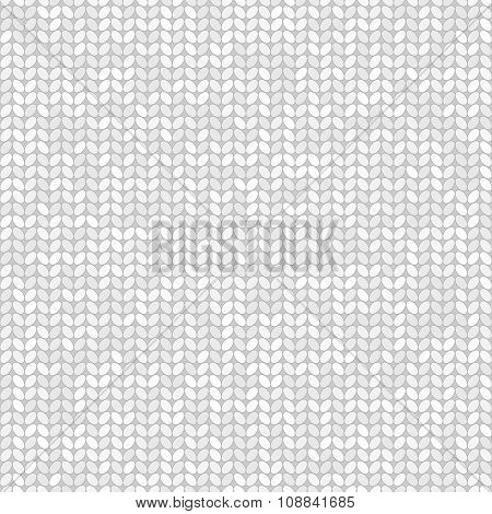 Vector Knitted Seamless Pattern