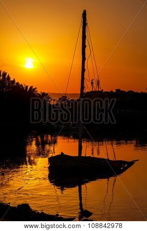 Sunset. El Gouna. Egypt
