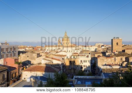 Panorama Of The City Of Palermo