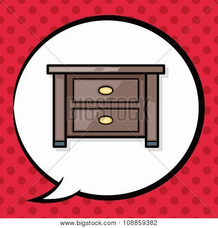 Cabinet Closet Doodle