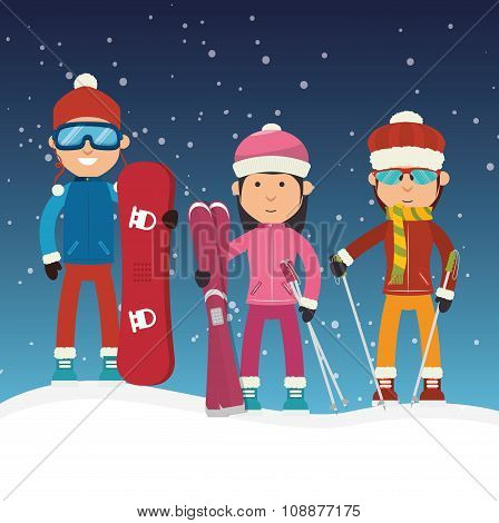 Winter sport and fashion wear