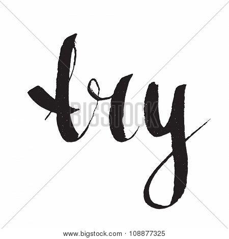 Try Inspiration Calligraphy. Lettering.