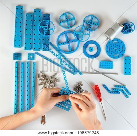 Process Of Assembling Constructor