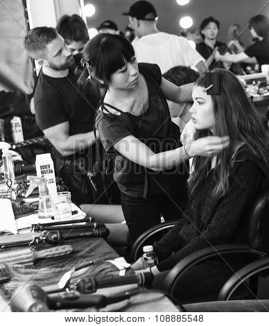 Custo Barcelona - Backstage - Spring 2016 Collection