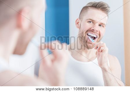 Using Whitening Toothpaste