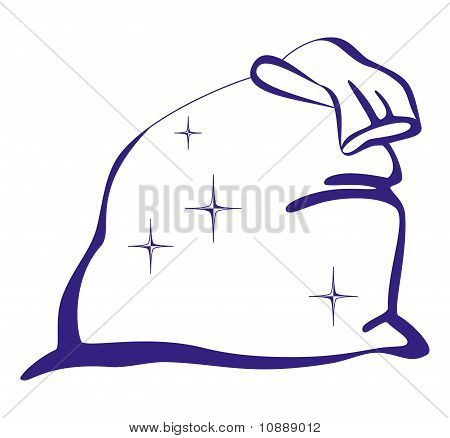 Tasche mit Sternen