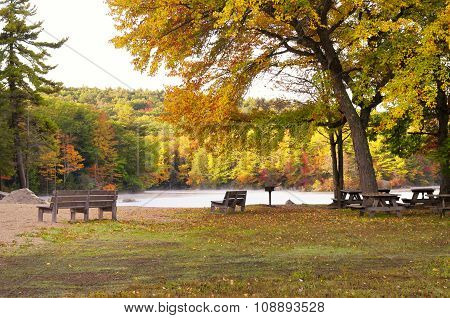 Burr Pond State Park Torrington Connecticut