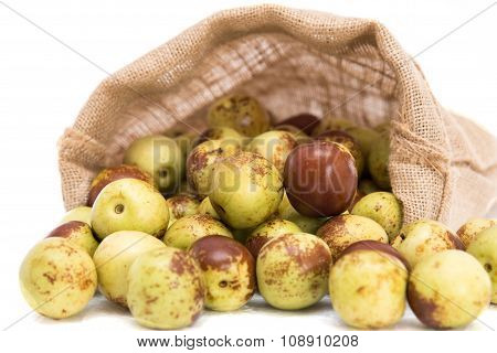 China Dates Isolated