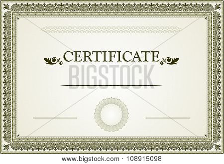 Certificate Design
