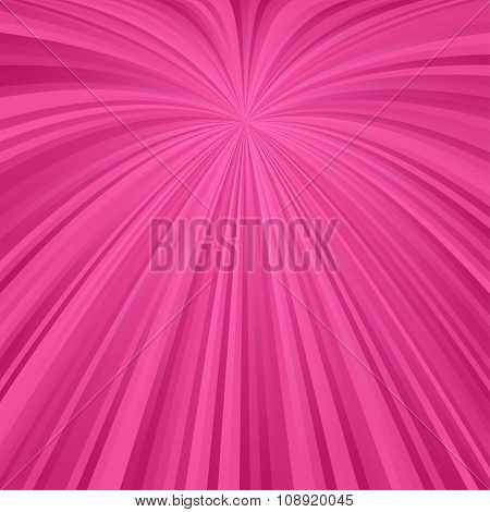 Pink abstract burst design