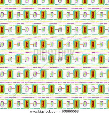 Background With Rectangular Shapes