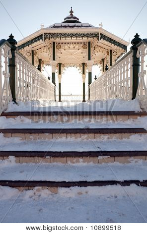 Pódium zimní Snow Brighton architektura