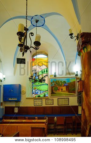 The Ashkenazi Haari Synagogue, Safed (tzfat)