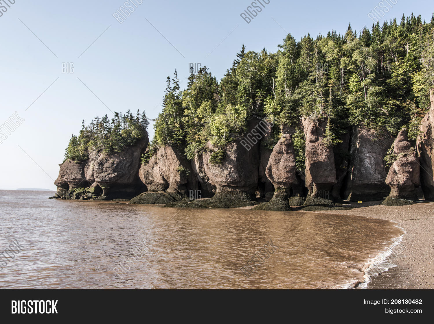 Famous Hopewell Rocks Image & Photo (Free Trial) | Bigstock