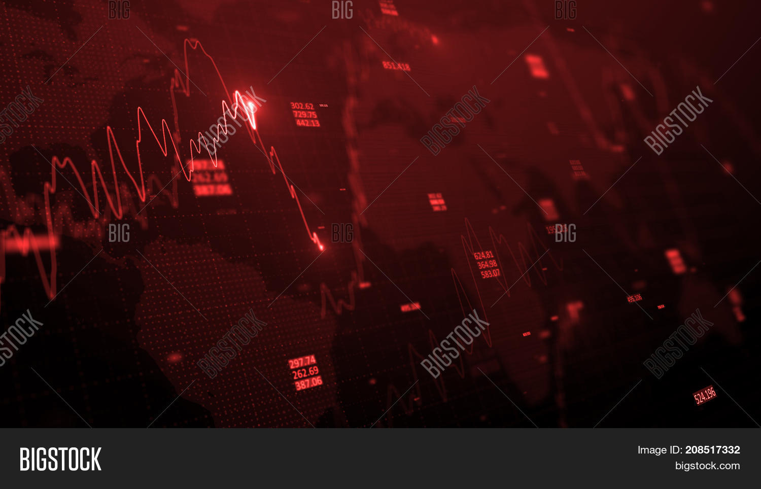 Declining Financial Image & Photo (Free Trial) | Bigstock