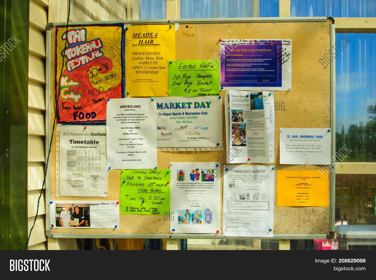 Community Bulletin Image & Photo (Free Trial) Bigstock