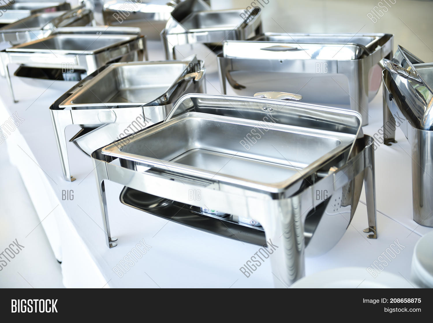 Catering Plates Dishes Image & Photo (Free Trial) Bigstock
