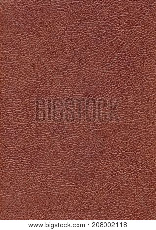 a full frame brown synthetic leather structure