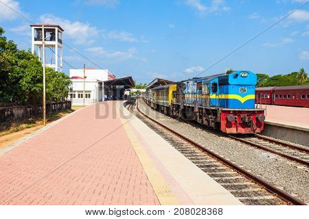 The Jaffna Railway Station