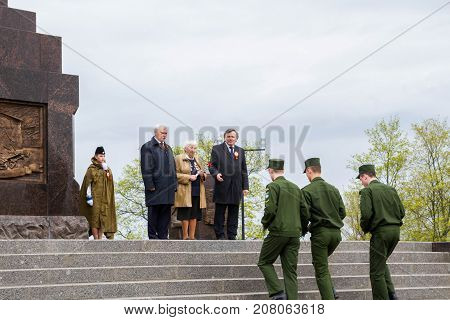 The Opening Of The Stella And The Laying Of Wreaths At The Memorial Day On May 9.