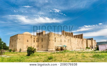 Abdullah Khan Madrasah in Bukhara, Uzbekistan. Central Asia