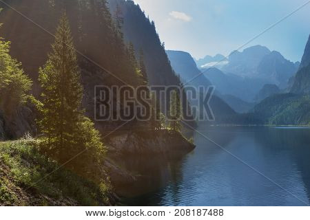 Lake In Mountains