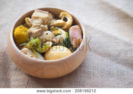 Eggs Stewed Or Thai Name Is Khai Phalo