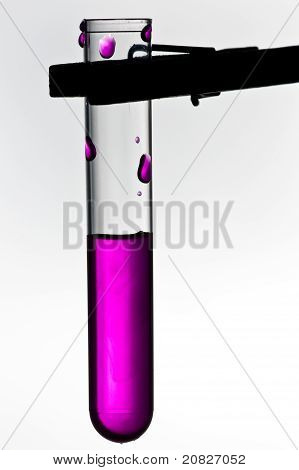 TestTube med væske