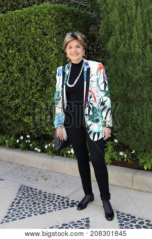 LOS ANGELES - OCT 8:  Gloria Allred at the The Rape Foundation's Annual Brunch at the Private Residence on October 8, 2017 in Beverly Hills, CA