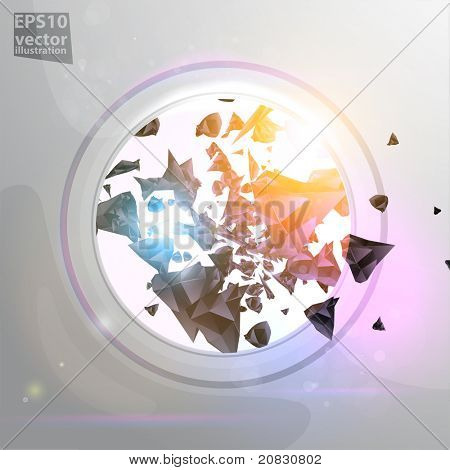 Eps10 ความคิดออกแบบสดกับส่องแสงองค์ประกอบเพื่อดึงดูดความสนใจข้อความของคุณ ทั้งหมดสามารถแก้ไข 