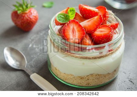 Cheesecake In Jar