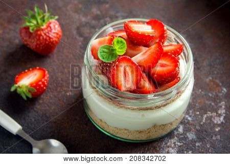 Cheesecake In Jar