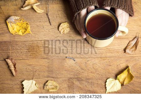 Hot Autumn Tea