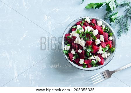 Beet And Feta Cheese Salad