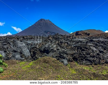 Fire Island in Cape Verde, Vulcanic Island