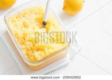 Lemon Granita